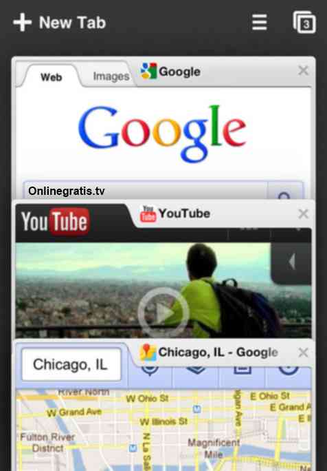 Nuevo Navegador Google Chrome Phone , iPod touch y iPad