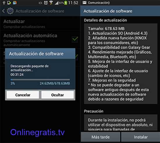 Como Actualizar Android En Samsung‏ 5695