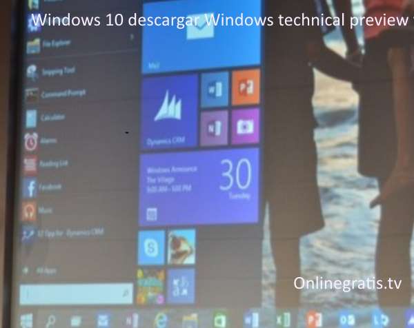 Windows 10 caracteristicas